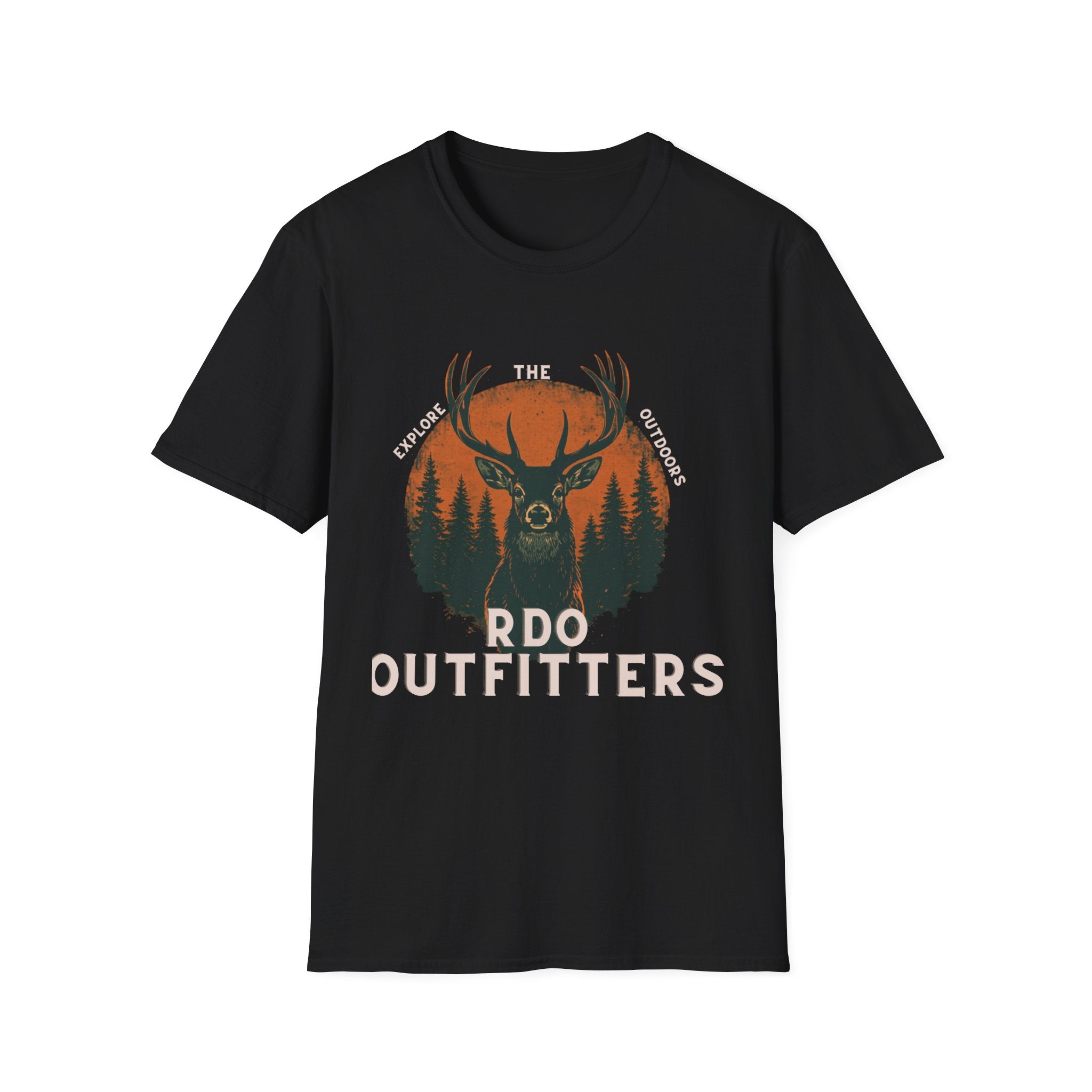RDO Outfitters Deer Tee — "EXPLORE THE OUTDOORS" Graphic T-Shirt