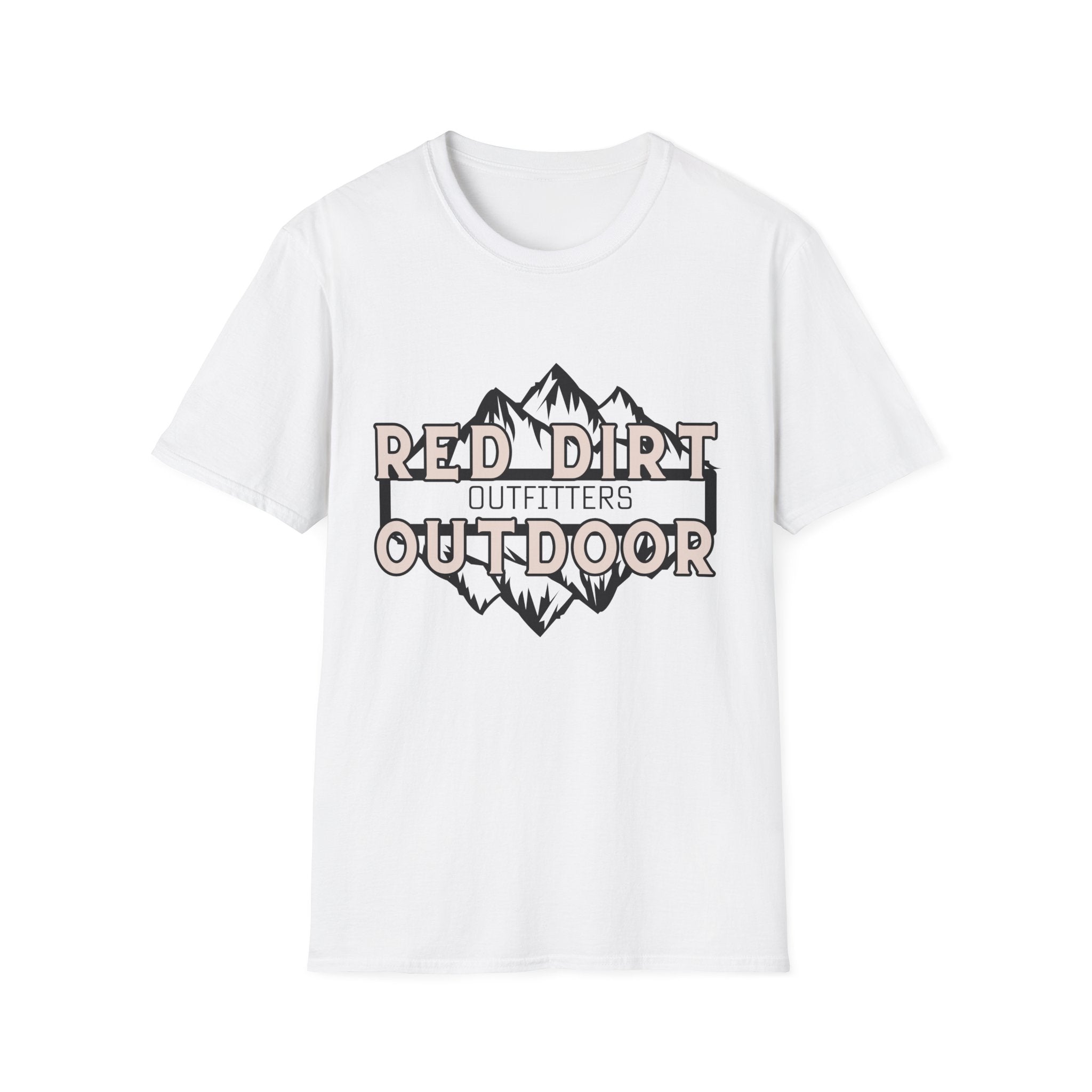 Outdoor T-Shirt — “Red Dirt Outdoor Outfitters” Mountain Graphic