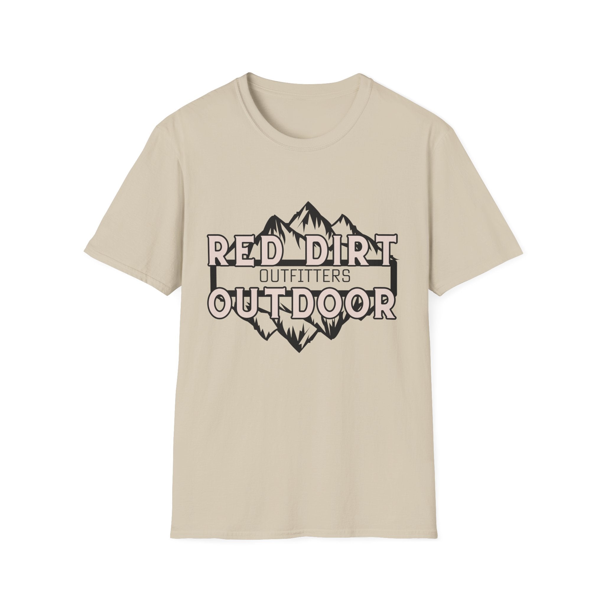 Outdoor T-Shirt — “Red Dirt Outdoor Outfitters” Mountain Graphic