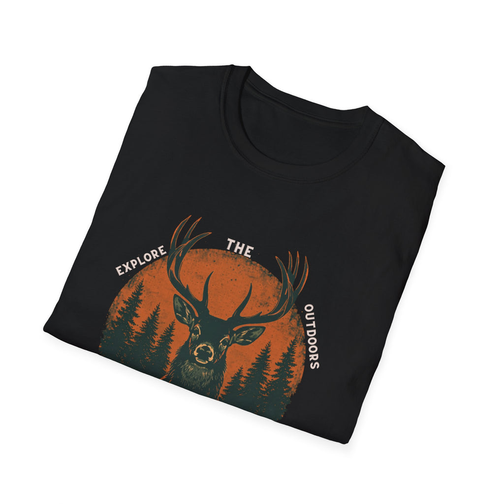 RDO Outfitters Deer Tee — "EXPLORE THE OUTDOORS" Graphic T-Shirt