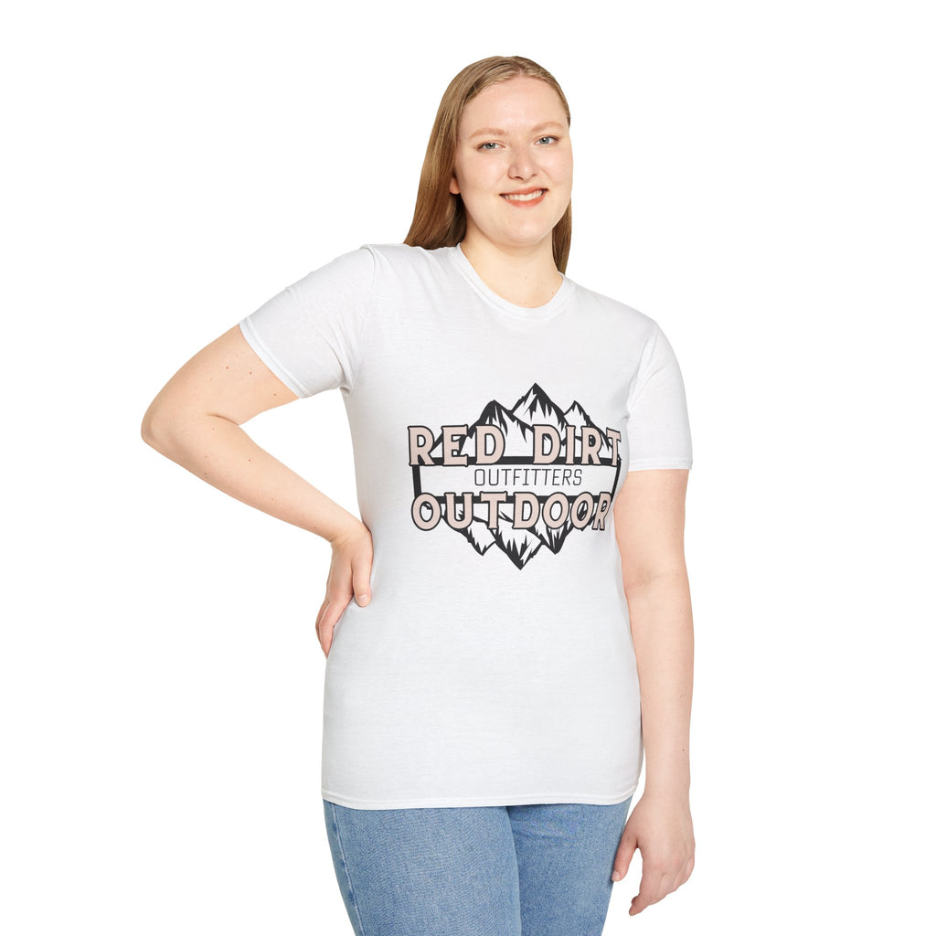 Outdoor T-Shirt — “Red Dirt Outdoor Outfitters” Mountain Graphic