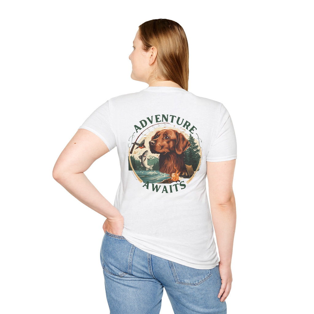 Adventure Awaits Dog T-Shirt