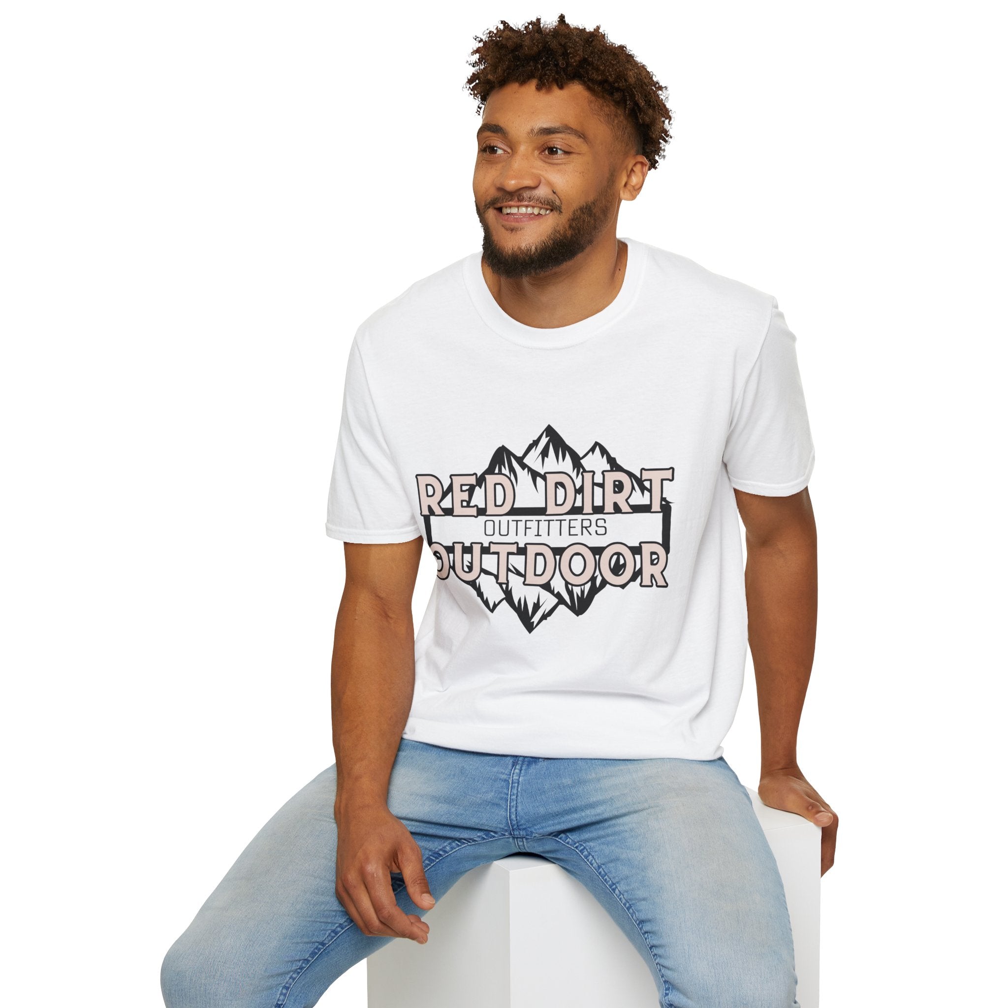 Outdoor T-Shirt — “Red Dirt Outdoor Outfitters” Mountain Graphic