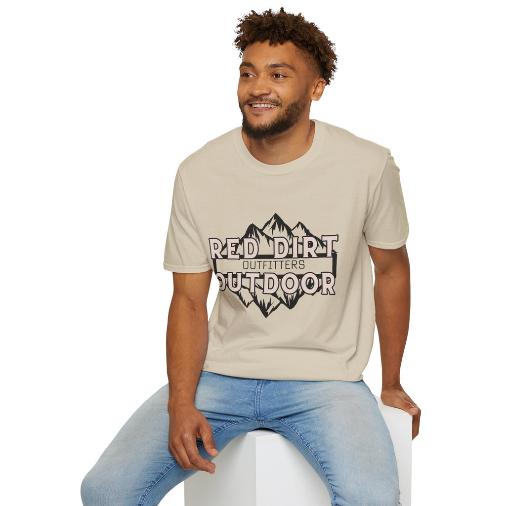 Outdoor T-Shirt — “Red Dirt Outdoor Outfitters” Mountain Graphic